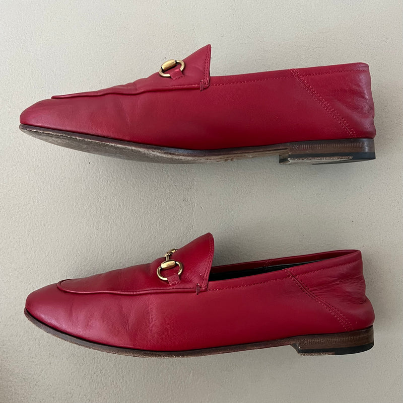 GUCCI Horsebit Leder Loafers