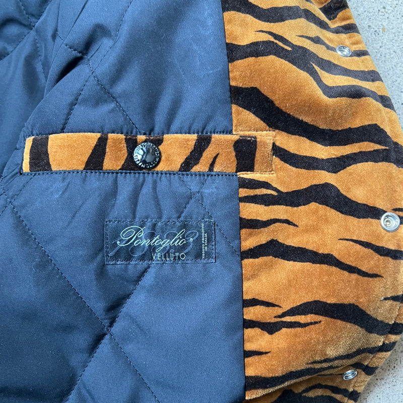 WACKO MARIA GUILTY PARTIES Velvet Tiger Jacket