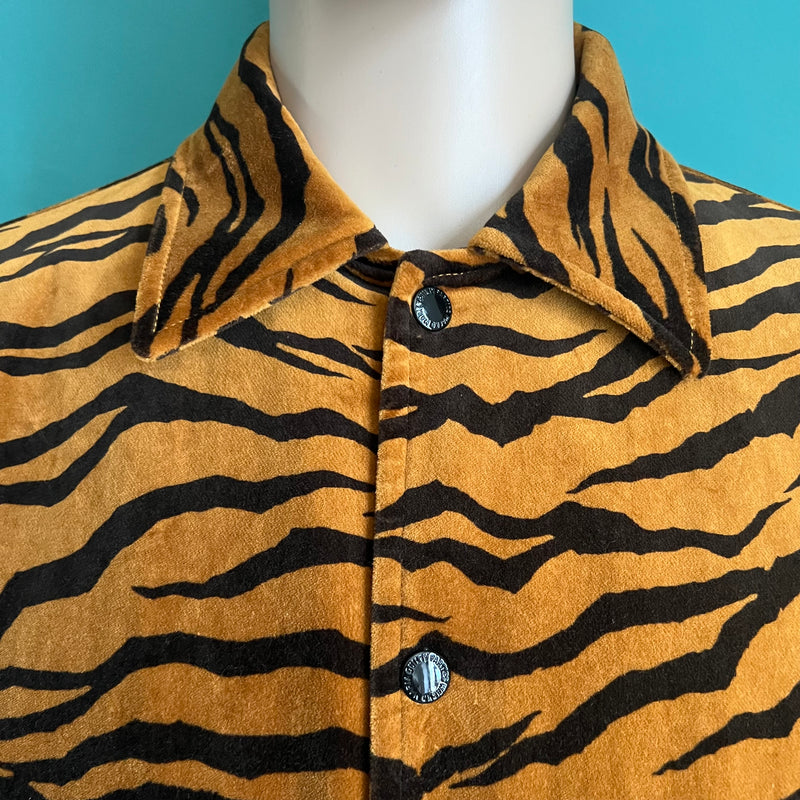 WACKO MARIA GUILTY PARTIES Velvet Tiger Jacket