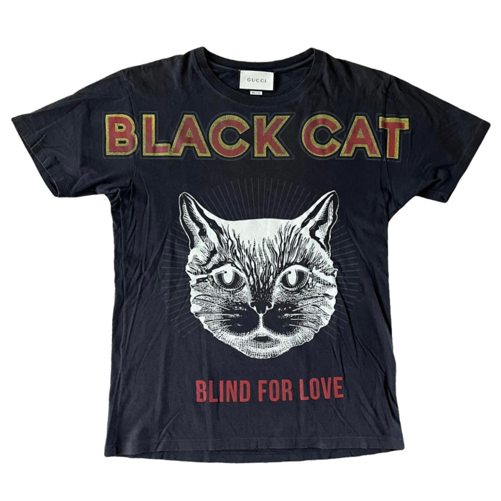 Gucci t shirt cat best sale