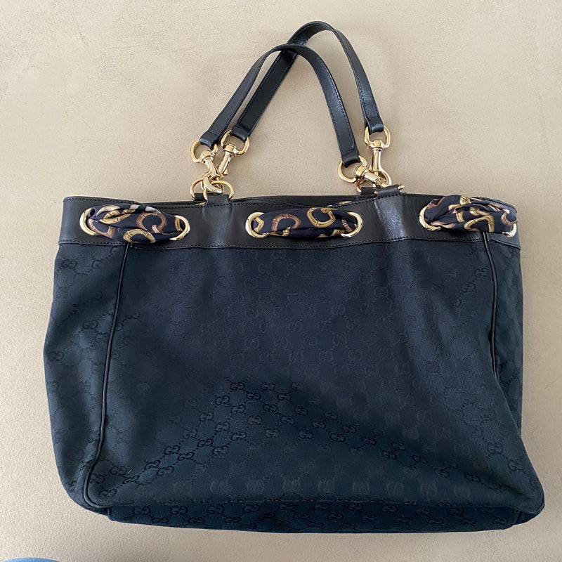 GUCCI Positano Scarf Tote