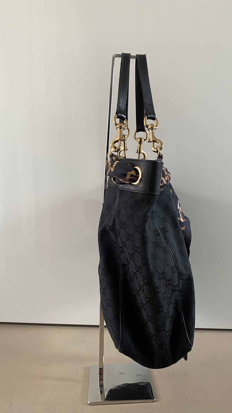 GUCCI Positano Scarf Tote